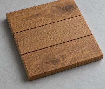 Timber look finish sample